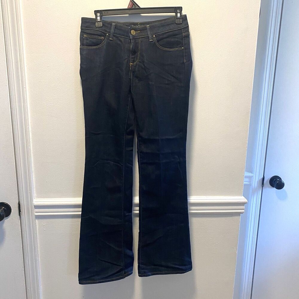 Raven Denim Women’s Jeans 27 Dark Wash Bootcut Made in USA Premium Designer
